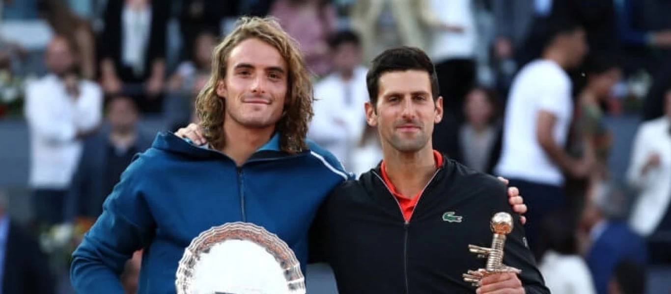 Roland Garros: Ο Ν.Τζόκοβιτς «έπλεξε» το εγκώμιο του Σ.Τσιτσιπά - «Παίζει το καλύτερο τένις της ζωής του» (βίντεο)
